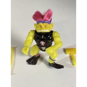 Stone Protectors 1992 Zink the Horrible Hatchetman With 2 Accessories VG Cond.